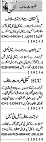 Urgent Jobs in Multan for Females - Apply Now