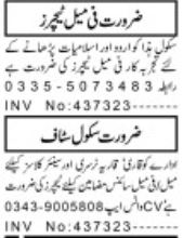 Teaching jobs in Peshawar