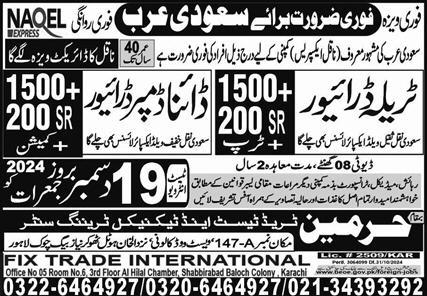 Saudi Arabia Jobs 2024